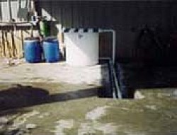 Grass Grab-er with sump