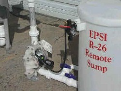 Air Operated Diaphragm for remote sump